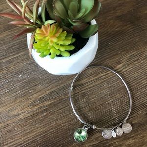 Alex and Ani Peridot/August Birthstone Bangle